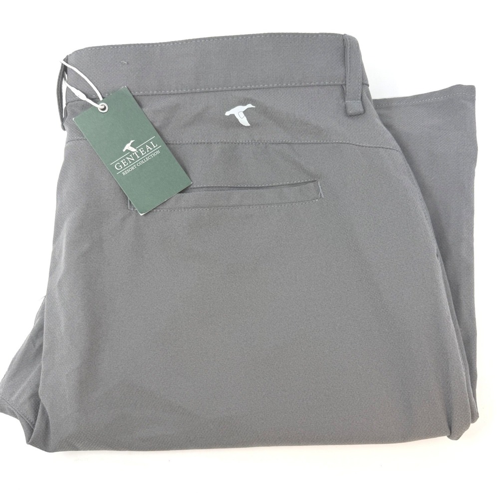 GenTeal Resort Collection Trailhead Pant Mens 40x30 Gray Performance Chino NEW